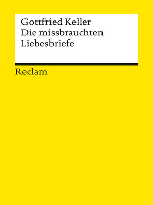 cover image of Die missbrauchten Liebesbriefe. Novelle